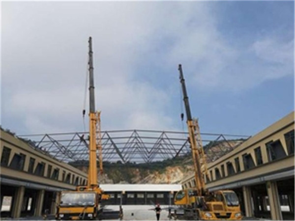 万宁仓储物流网架生产厂家案例