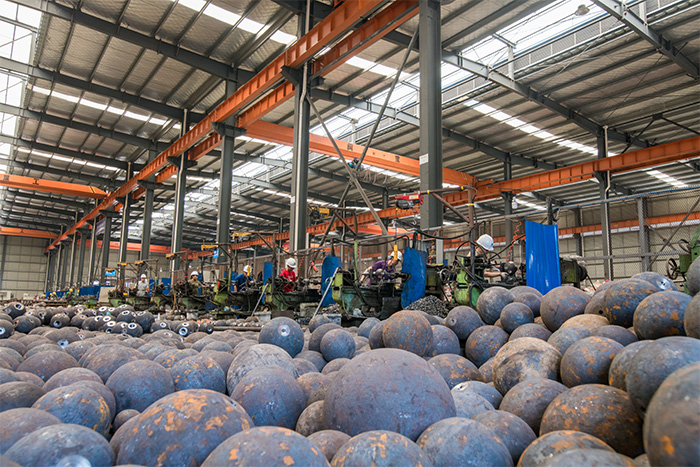 万宁网架配件车间